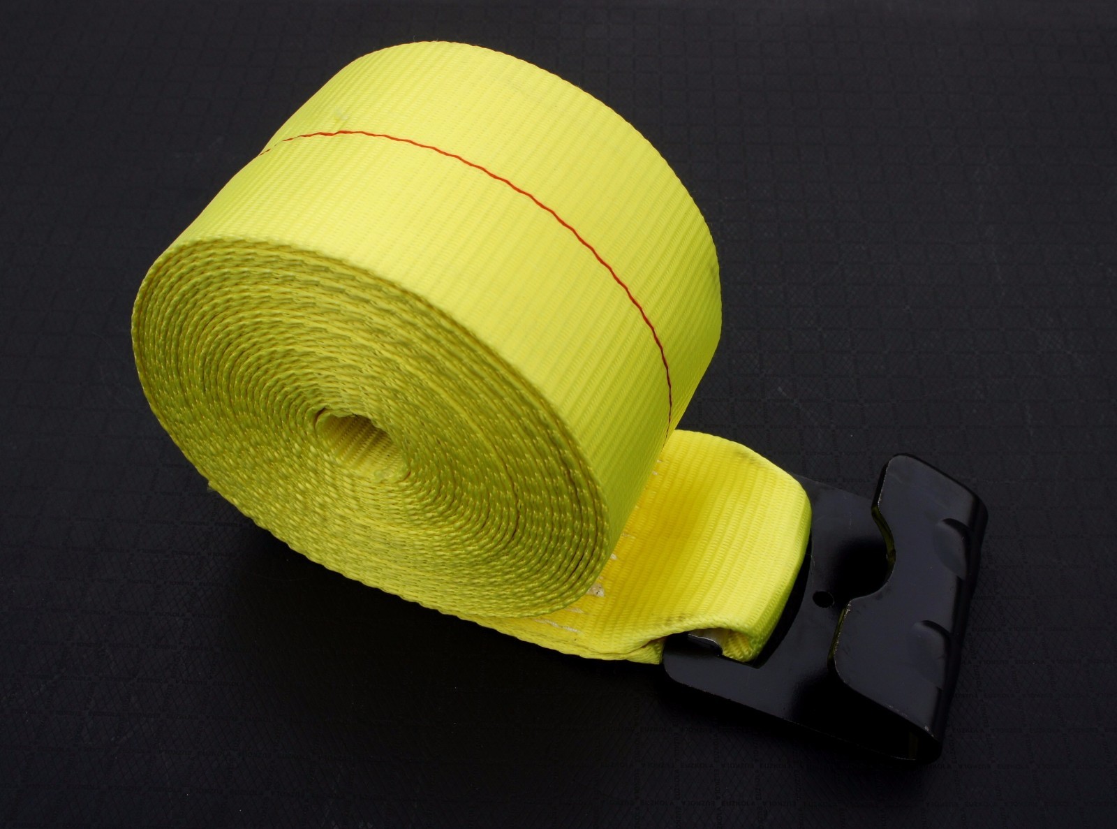 (20) 4" x 30' Flat Hook Winch Straps Flatbed Truck Trailer Tie Down Strap YELLOW