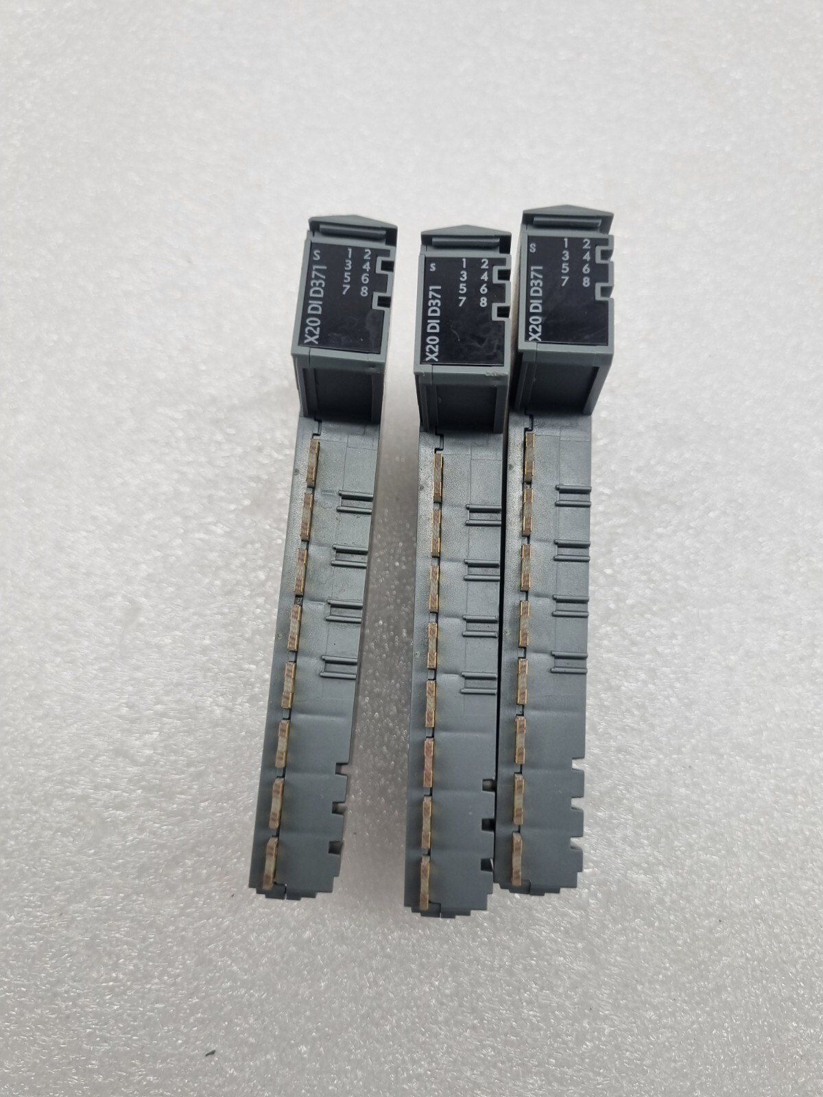 B&R Automation Digital Input Module 24VDC X20 DI D371 (X20DID371) Rev.C0 set of3