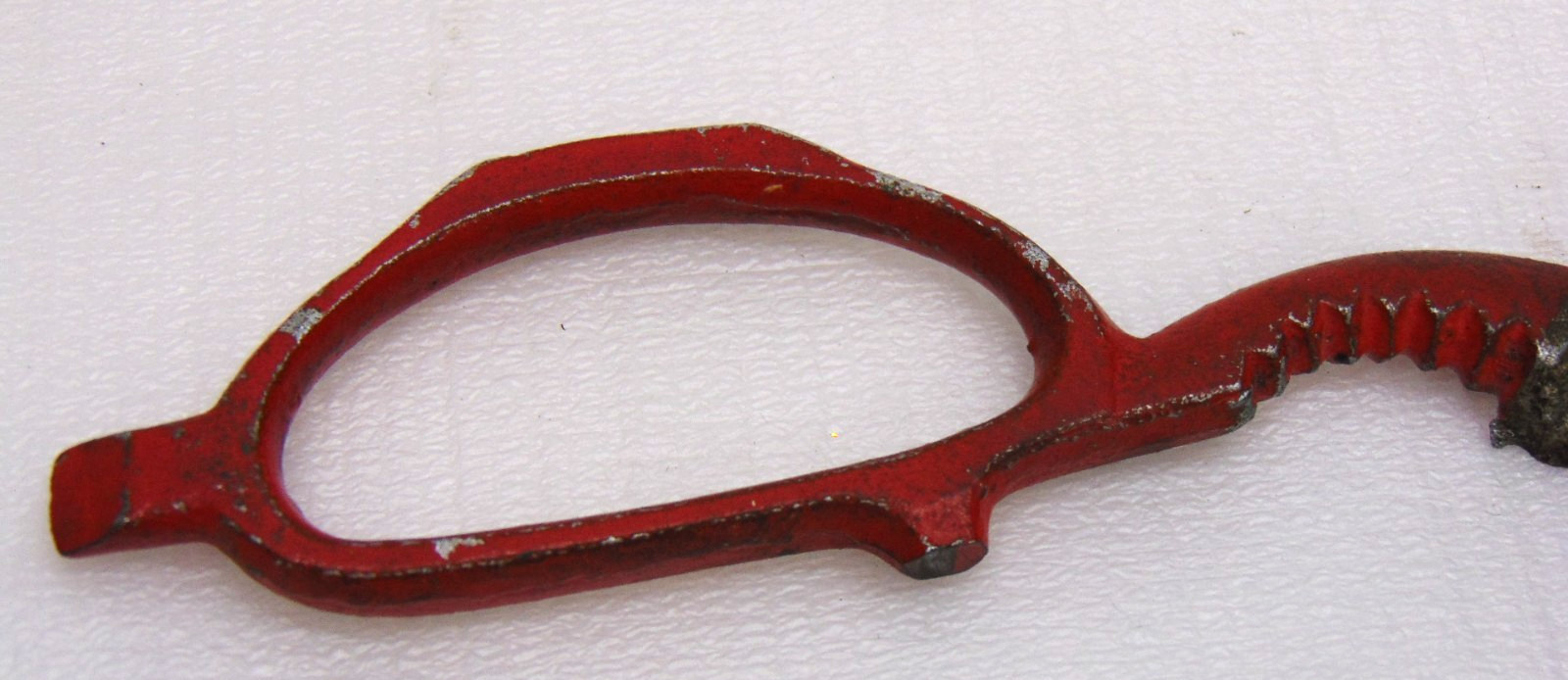 Vintage Red Kitchen Shears Scissors Claw Bottle Opener Nut Cracker Screwdriver