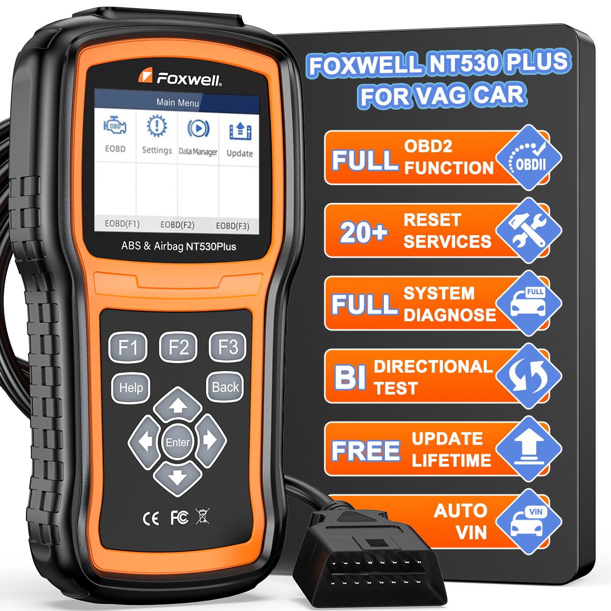 OBD2 Scanner For Audi Volkswagen Skoda Seat Full System Car Diagnostic Scan Tool