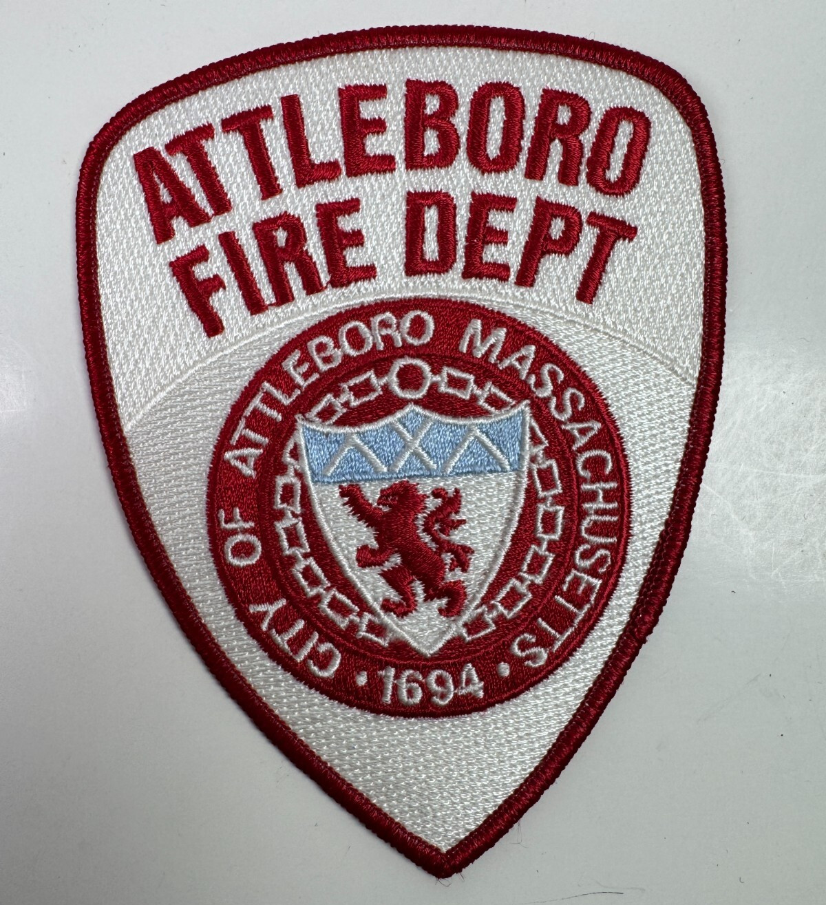 Attleboro Fire Massachusetts MA Patch A5