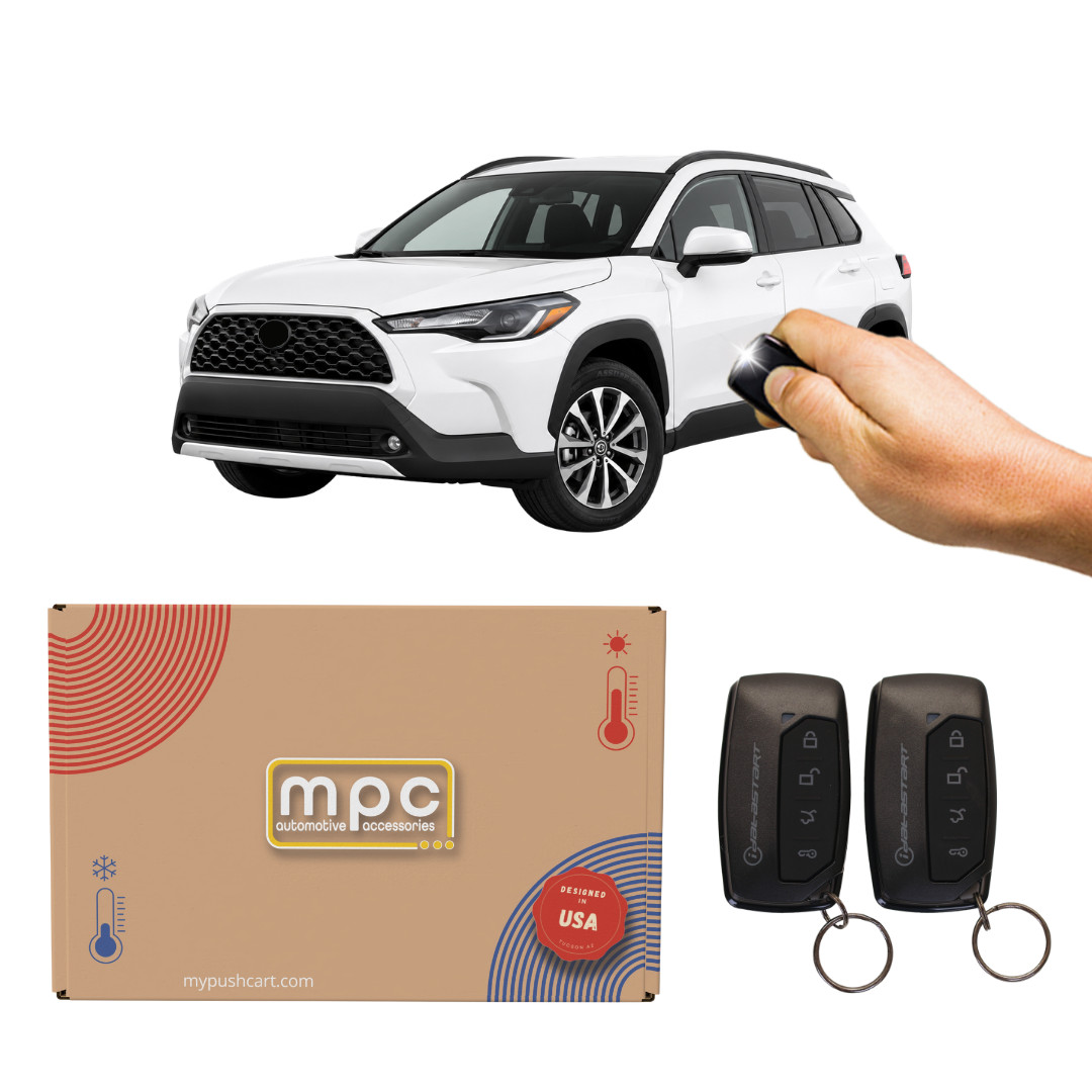 4-Button Remote Starter For 2022-2025 Toyota Corolla Cross - Plugin T-Harness