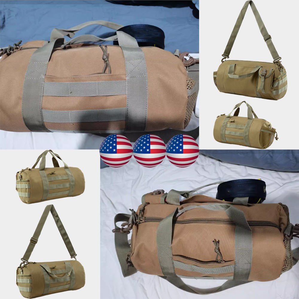 Tactical Molle Shoulder Bags Storage Sports Handbag Military Men Gym Duffle Bags
