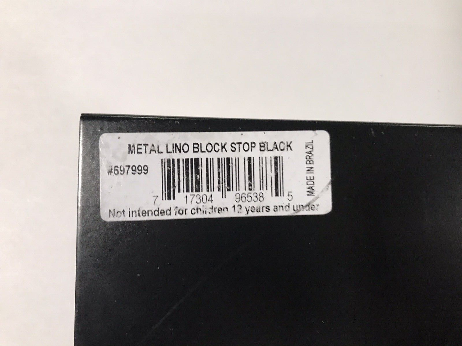 Jack Richeson Metal Lino Block Stop 697999 7.5in x 10.25" Bench Hook Inking Plat