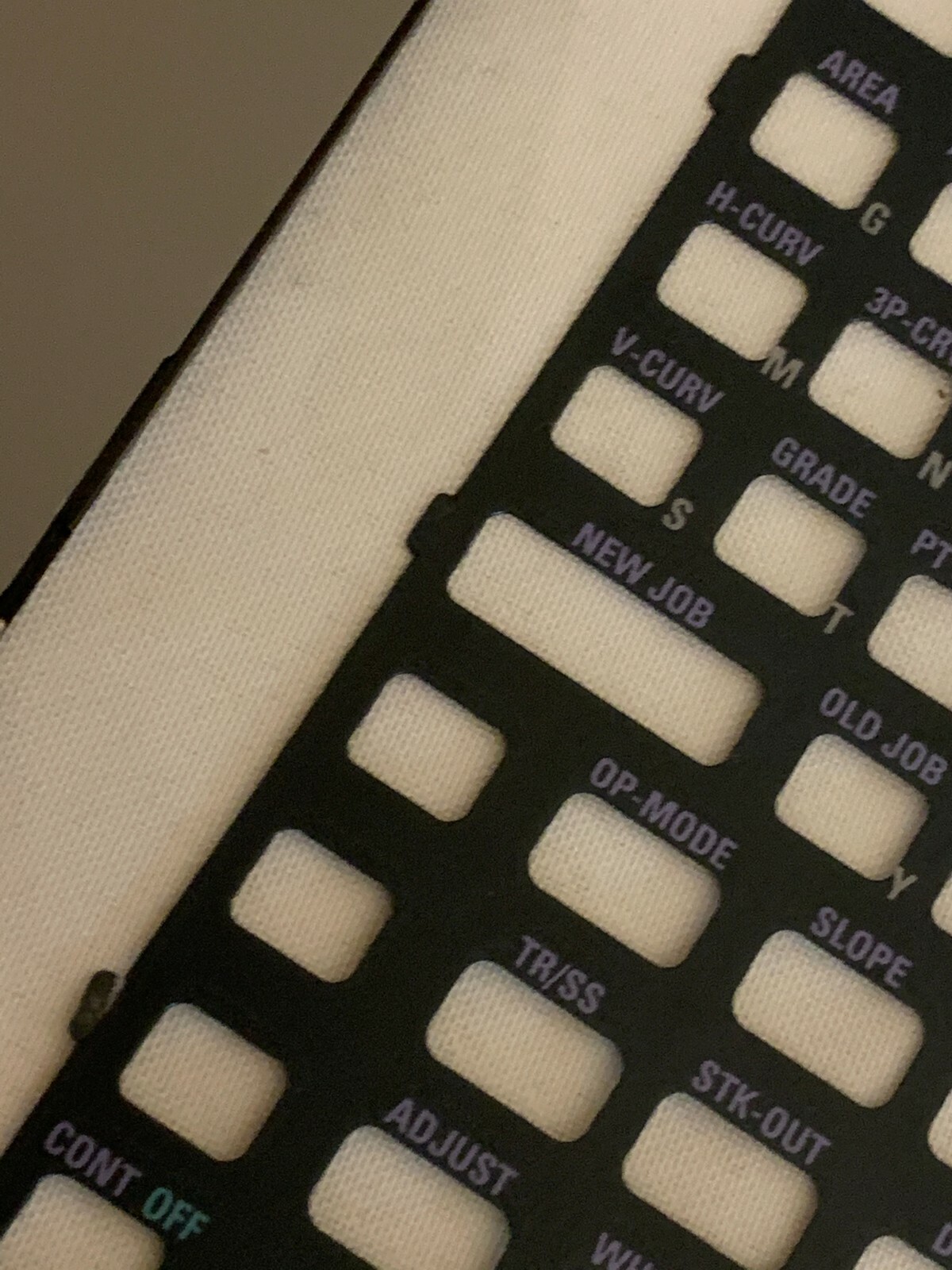 TDS COGO CARD FOR HP 48GX CALCULATOR
