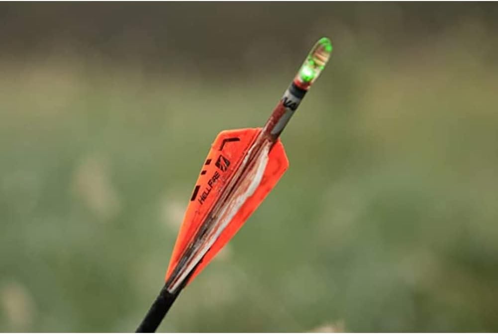 Enhanced Performance NAP Quikfletch Hellfire 2" Arrow Fletching - Quick Install
