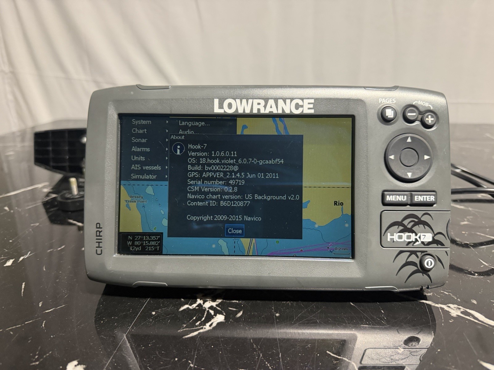 LOWRANCE HOOK 7 Chirp