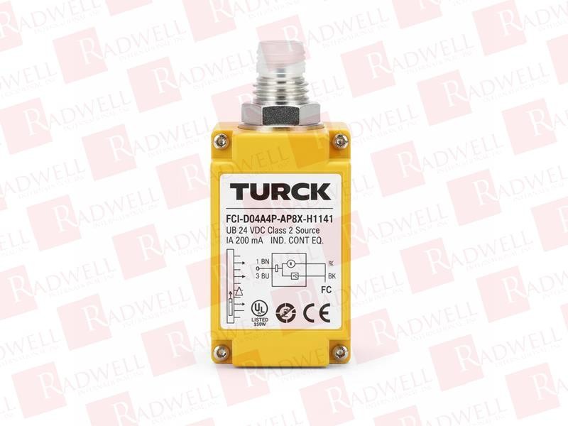 TURCK FCI-D04A4P-AP8X-H1141 / FCID04A4PAP8XH1141 (USED)