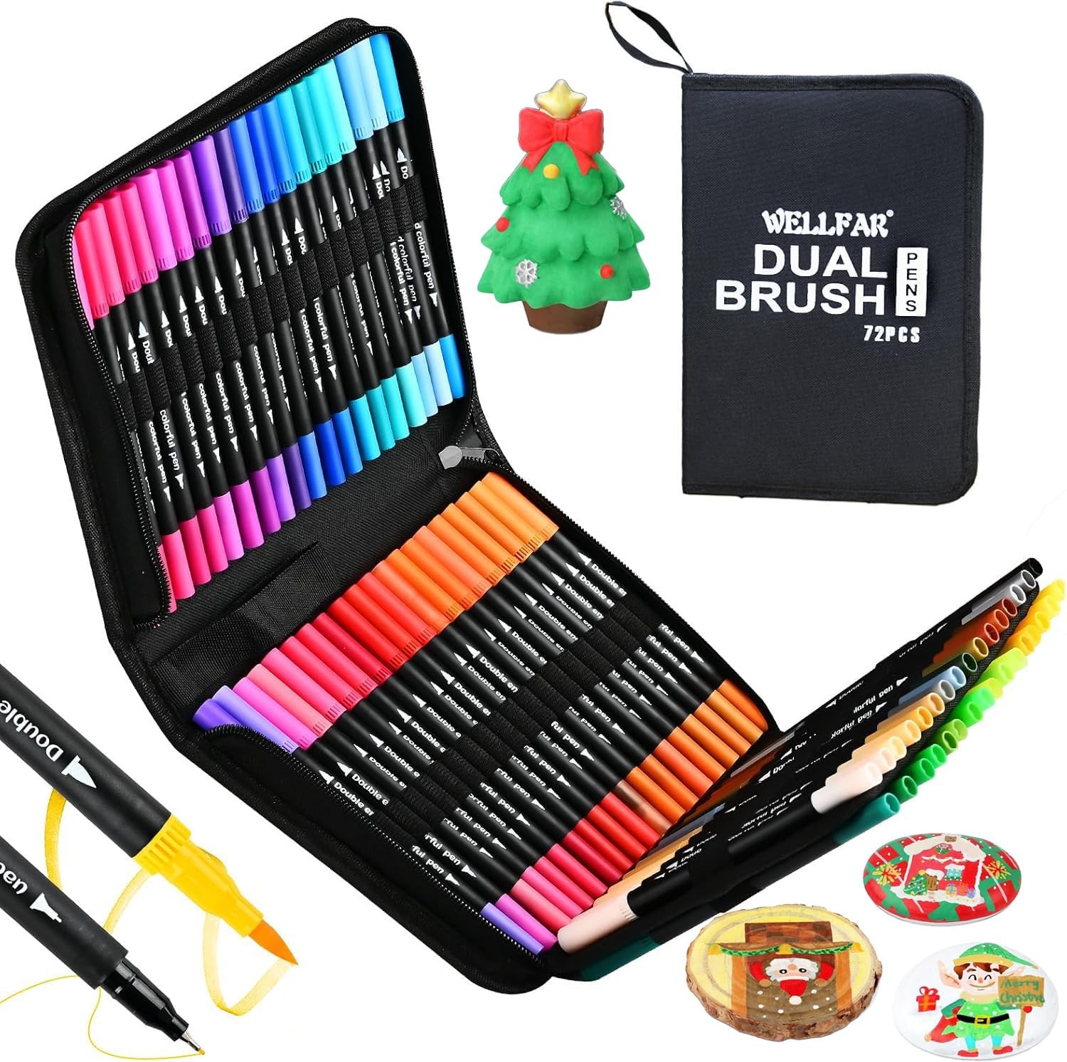 【72 Colors】Adult Coloring Book Markers No 1 Count (Pack of 72), 72 Colors