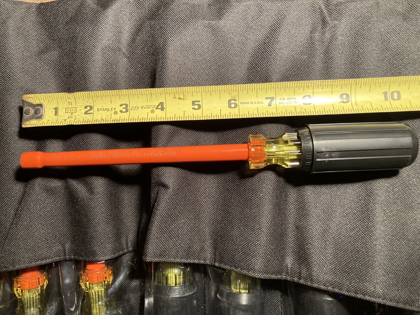 Cementex insulated 8 pc. Standard nut driver set