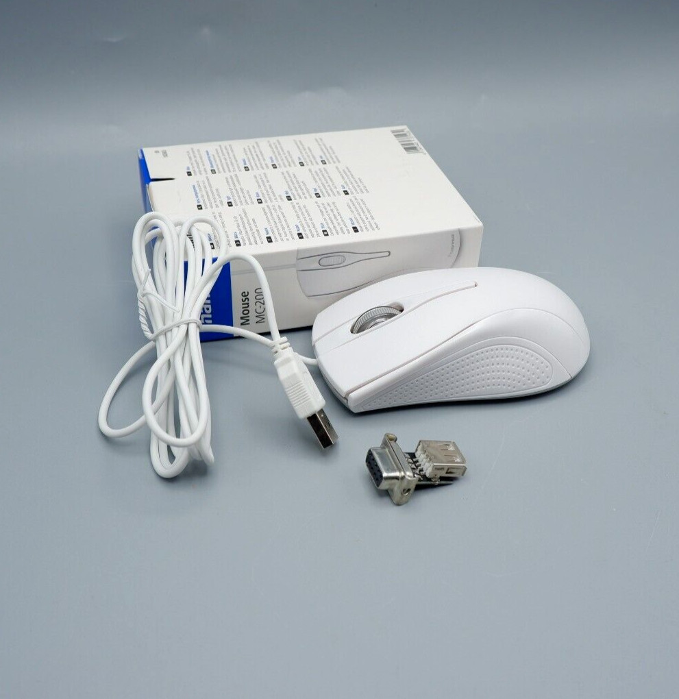 NEW Atari ST Mouse Full Size Optical Upgrade Boxed White