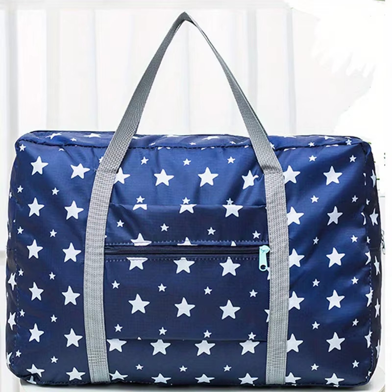 Portable Foldable Travel Duffle Bag Large Capacity Sports Gym Bag, Lightweight C