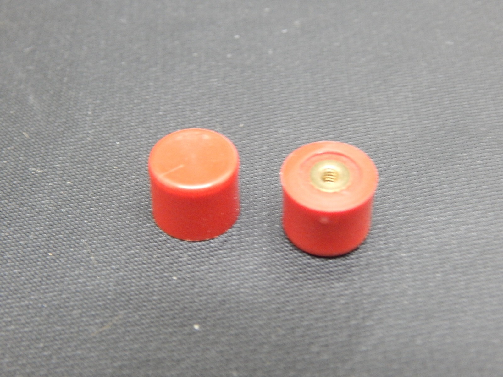 SWH207 RED PUSH BUTTON FOR SPRAGUE SPB SWITCHES - LOT OF 2 - USA FAST SHIPPING