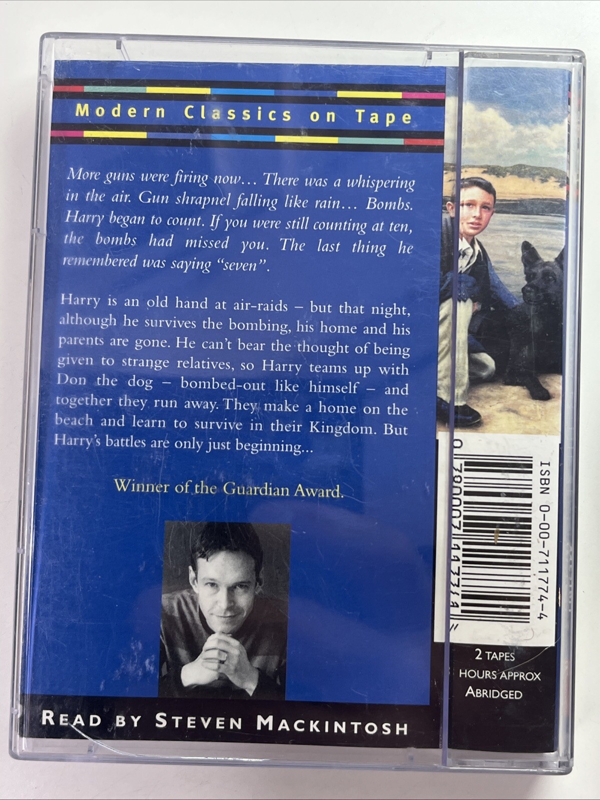 4 x Audiobook Cassette Tape Bundle - Blackadder /Just So Stories /Robert Westall