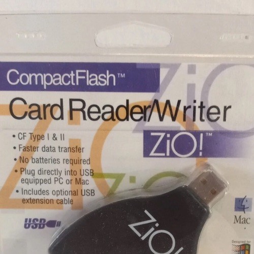 Zio! Card Reader/Writer Compact Flash USB Card
