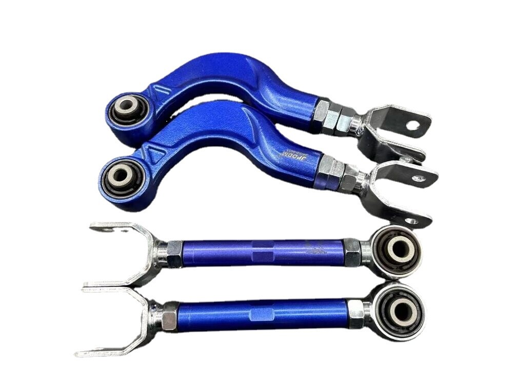 4 PCs Steel Adjustable Rear Camber+Toe Control Arm For Toyota RAV4 2019-2023