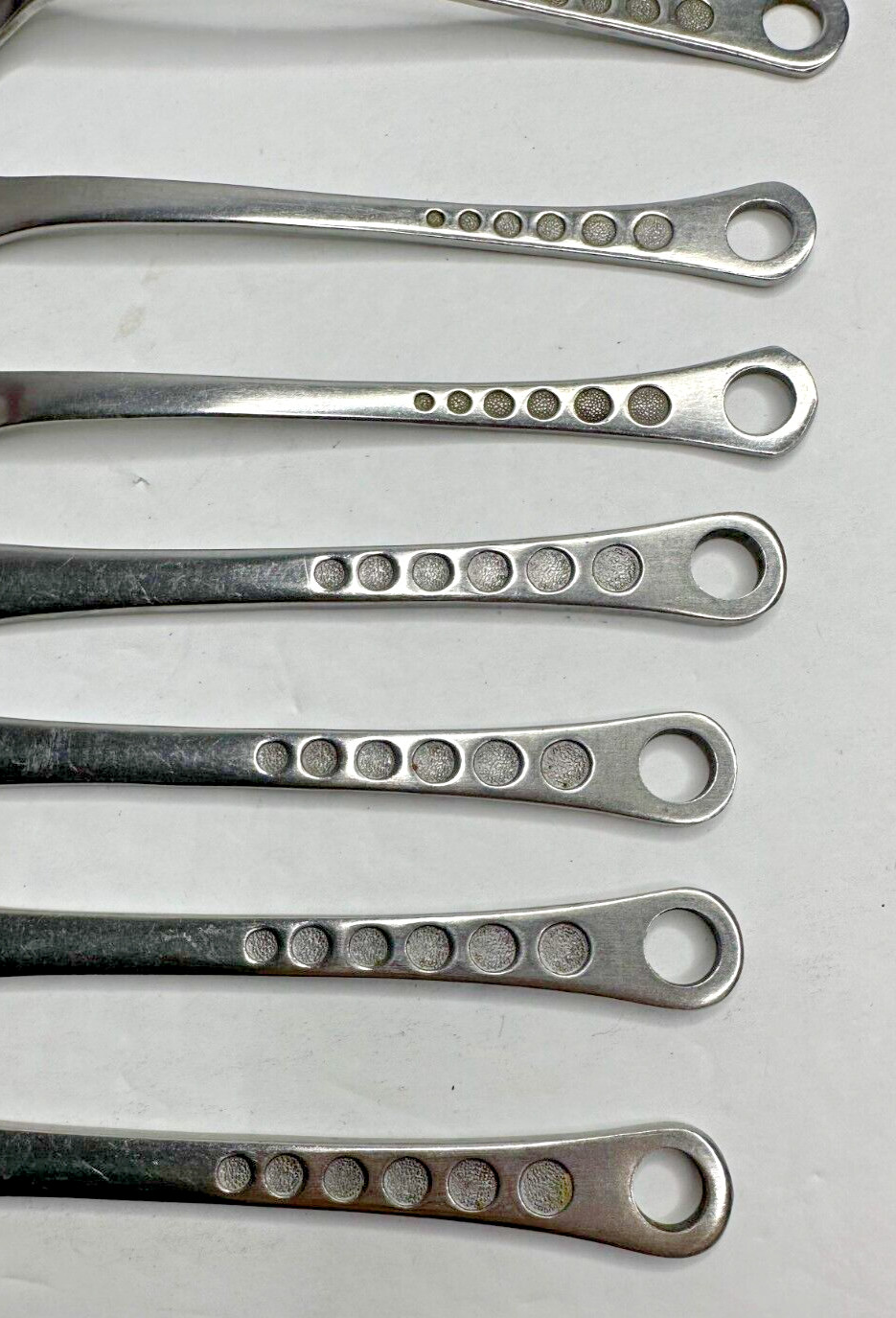 Rustfrit Sweden Circles Stainless Flatware Replacement Fork Knife Spoon 9 Pc