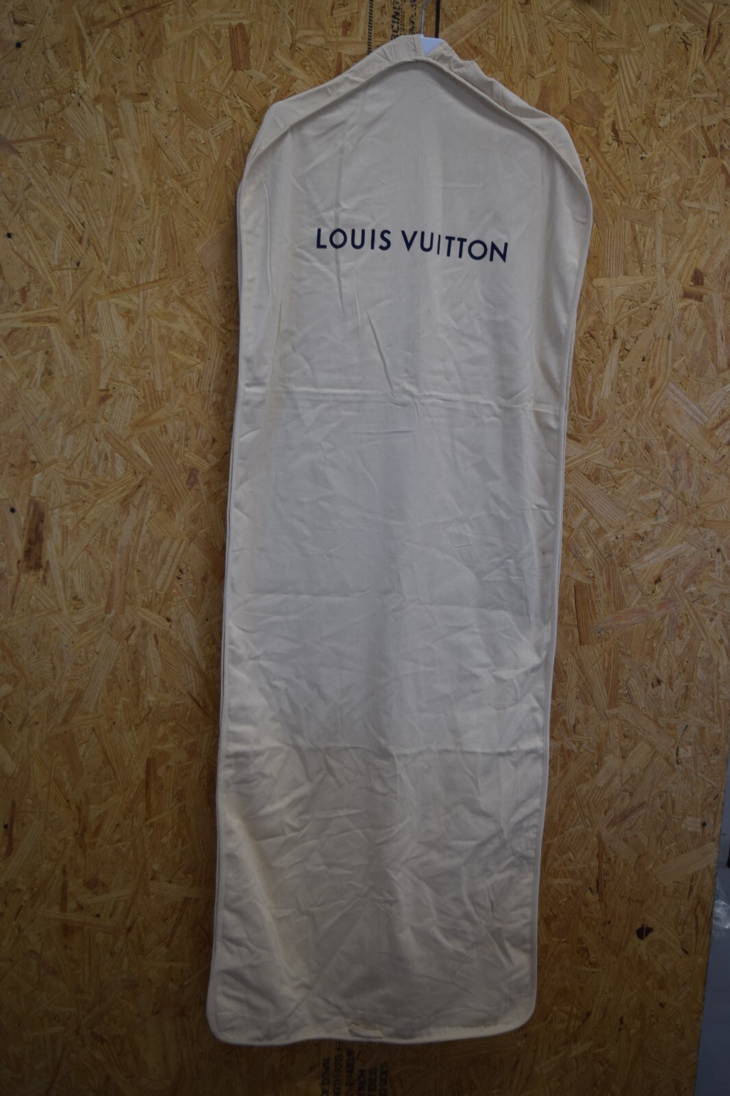 Authentic Louis Vuitton Large Garment Bag Canvas Cotton Fabric Logo 23" x 51"