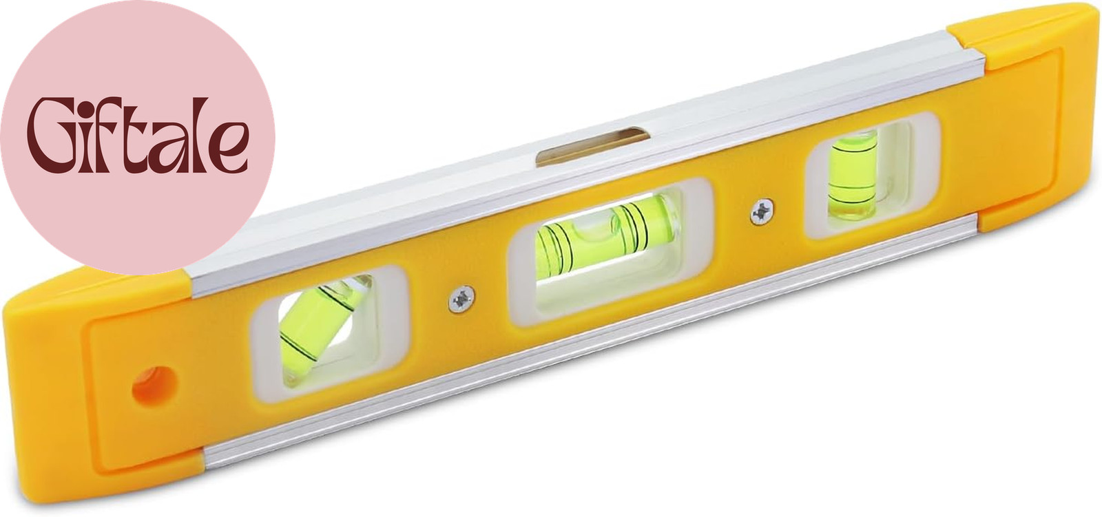 9 Inch (230 Mm) Torpedo Level Magnetic, Small Leveling Tool with 3 Bubble Spirit