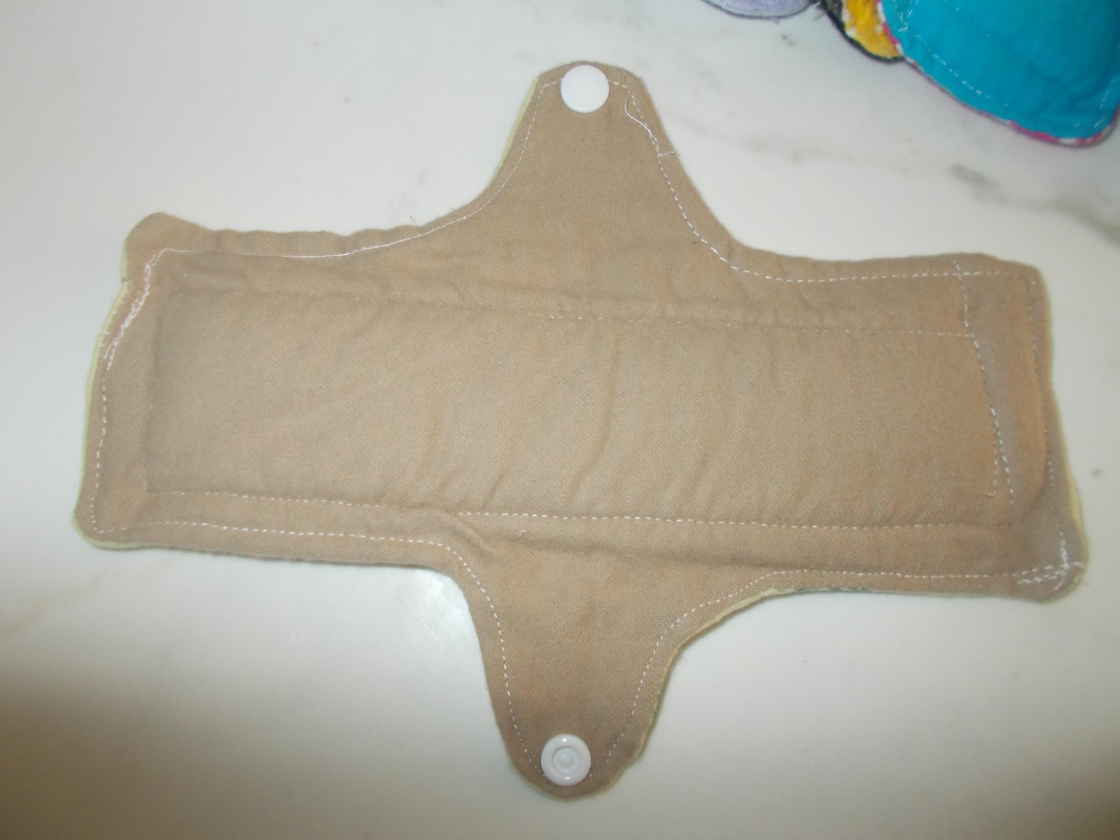 Reusable Cloth Menstrual Pad Panty Liner Pack 10 w. snaps