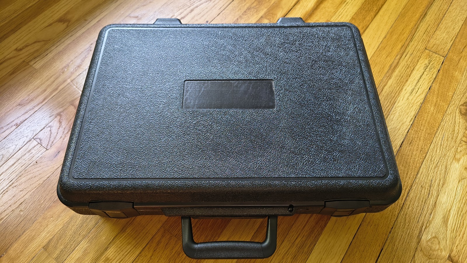 Hard Plastic Carrying Case 16x12 Black Tool Equipment Protective Storage Box
