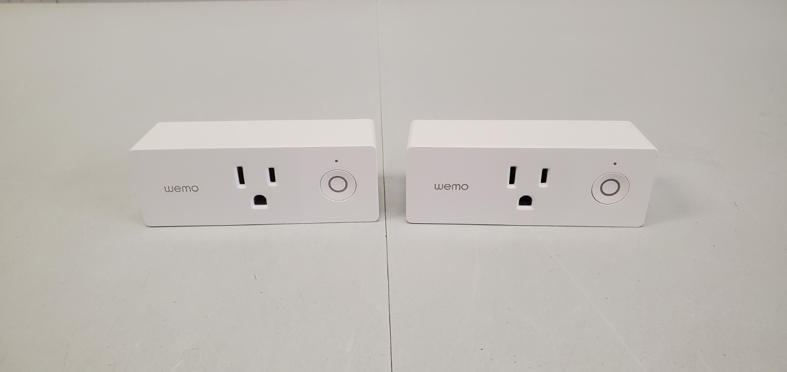Wemo WiFi Smart Plug 2 Pack White 1068540 Apple HomeKit Alexa Google Assistant