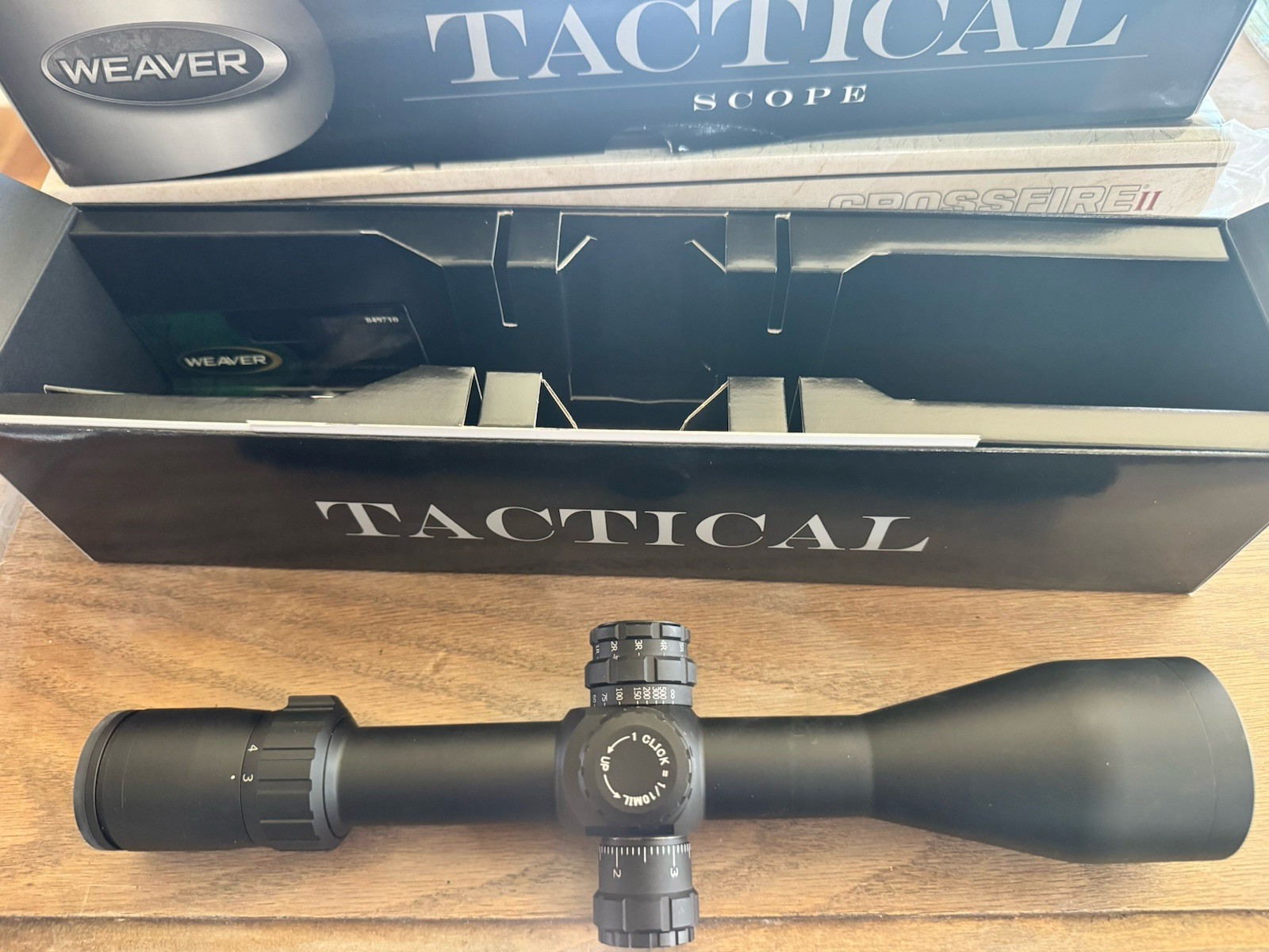 Weaver Tactical Rifle Scope 3 15x50 30 MM Side Focus