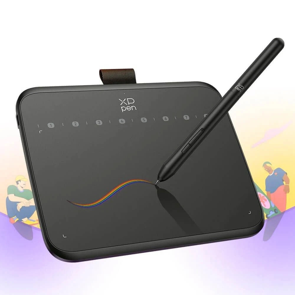 XPPen Deco 640 Graphic Tablet with Battery-Free Pen&16K Pressure Sensitivity