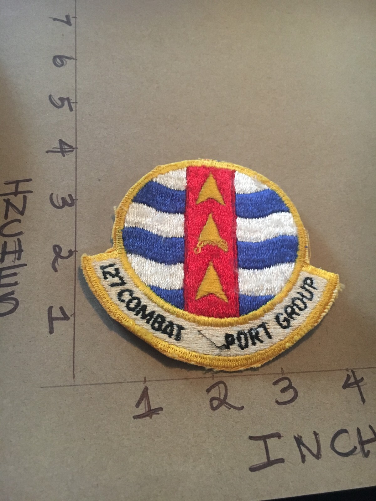 USAF 127th Combat Support Group Squadron patch 4/22/25