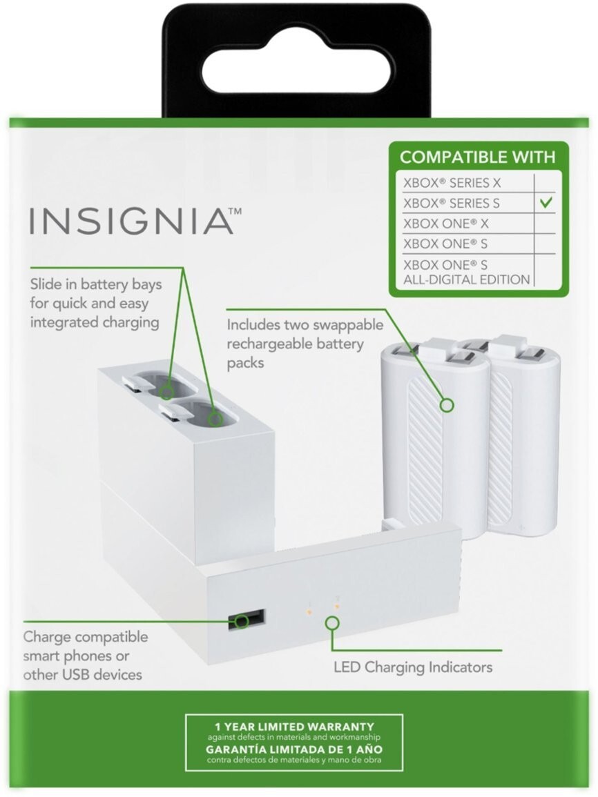 Xbox Series S Side Dock Battery Charging Station - Model: NS-XSDOCK
