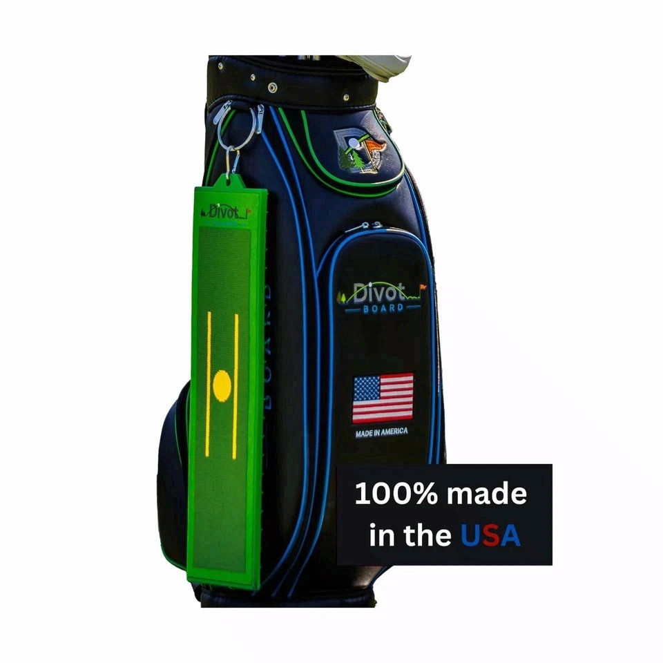 Divot Board - The Original Patented Low Point and Swing Path Trainer - Instan...