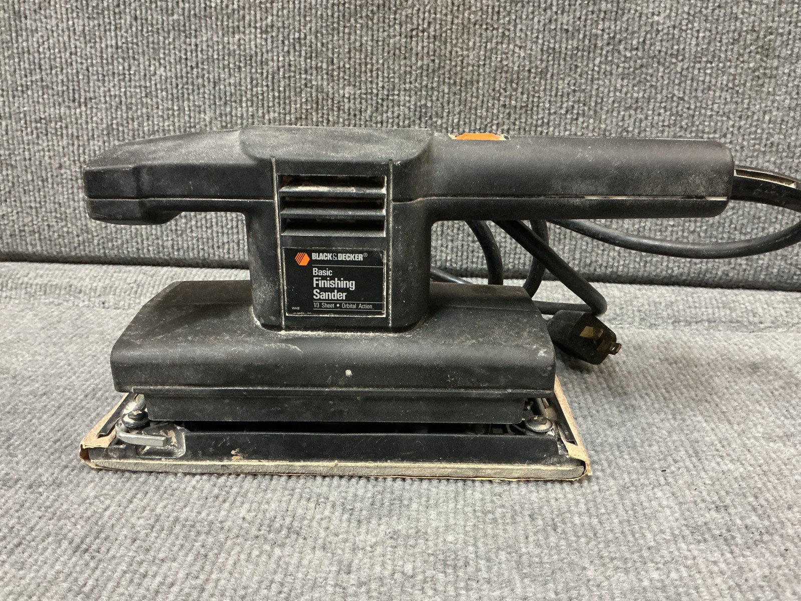 Black & Decker # 7448 1/3 Sheet Finishing Sander TESTED & WORKING