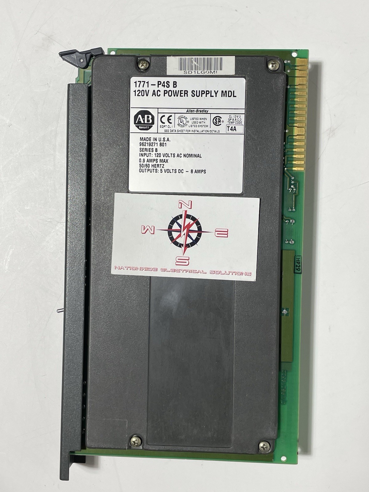 Allen Bradley 1771-P4S Ser.B Power Supply Module