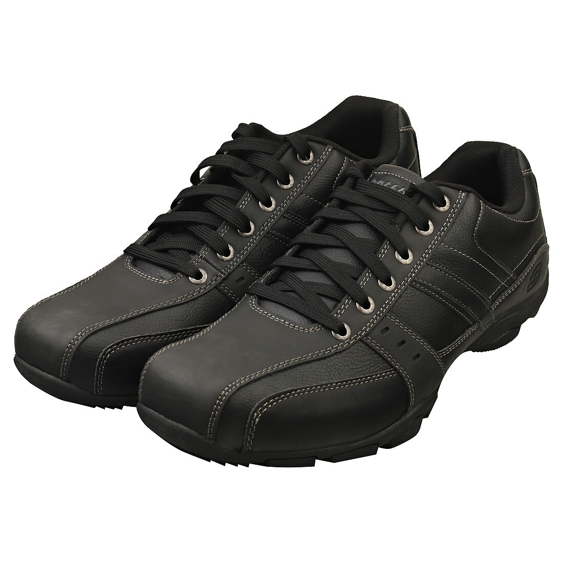 Skechers Marter Mens Casual Sneakers in Black