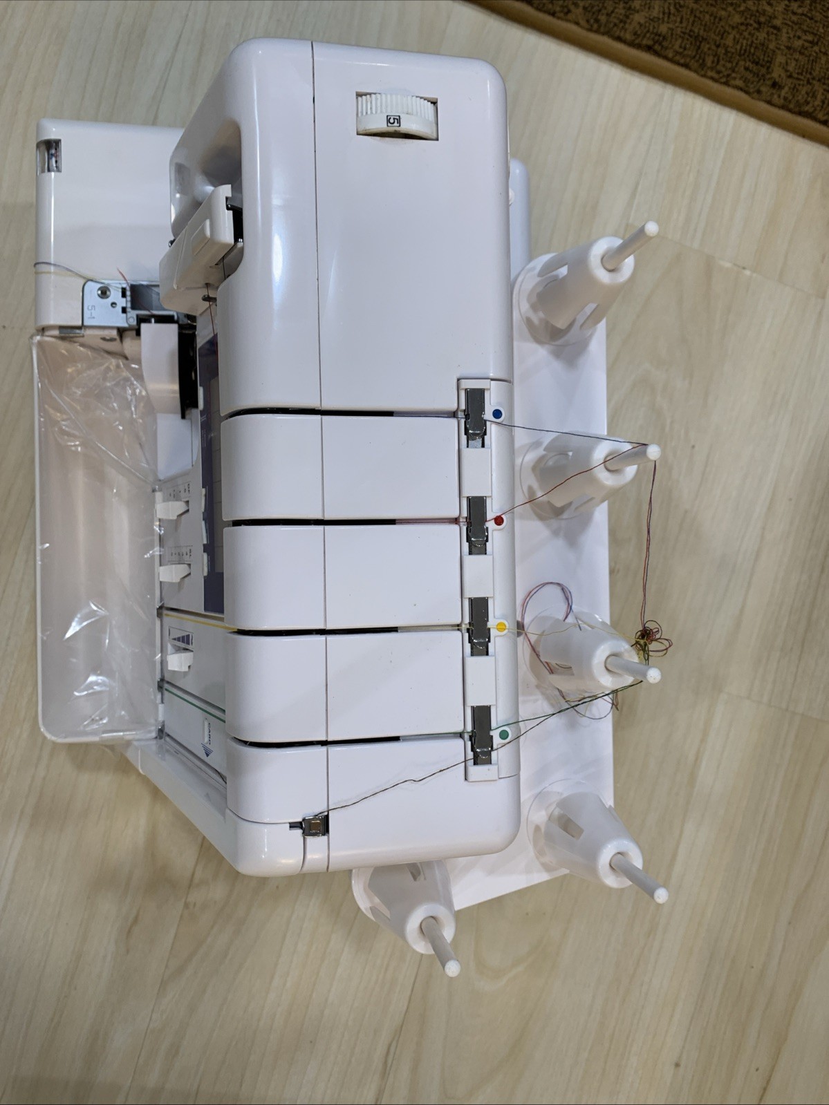 Elna 925 DCX Computerized 5 Thread Serger, Made in Japan!