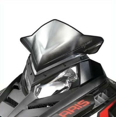 Polaris Snowmobile Windshield 2877840 Mid Smoke