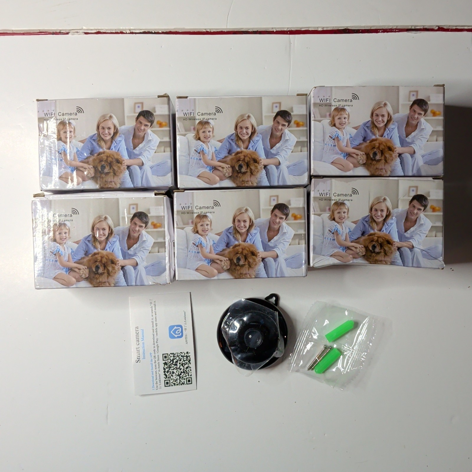Lot Of 7 WiFi Smart Net HD Wireless IP Camera