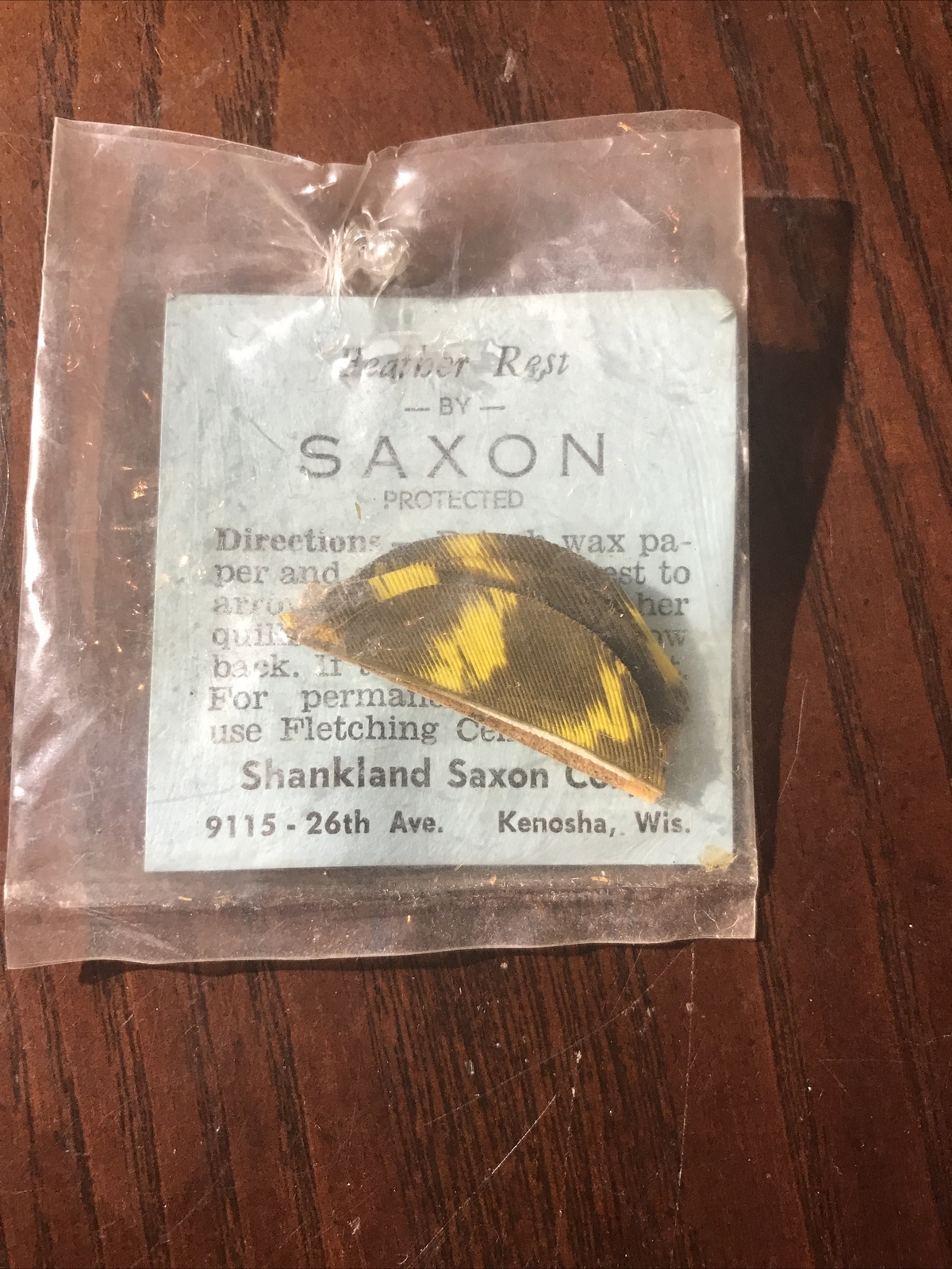 Feather Rest by Saxon Protected Archery / Hunting-Brand New-SHIPS N 24 HOURS