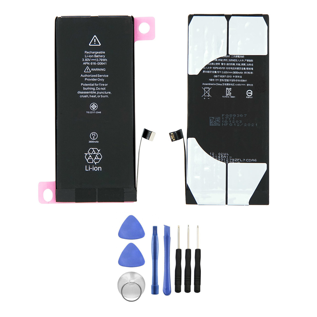 Replacement Battery For iPhone 11 Extended Capacity+TOOLS 3600mAh