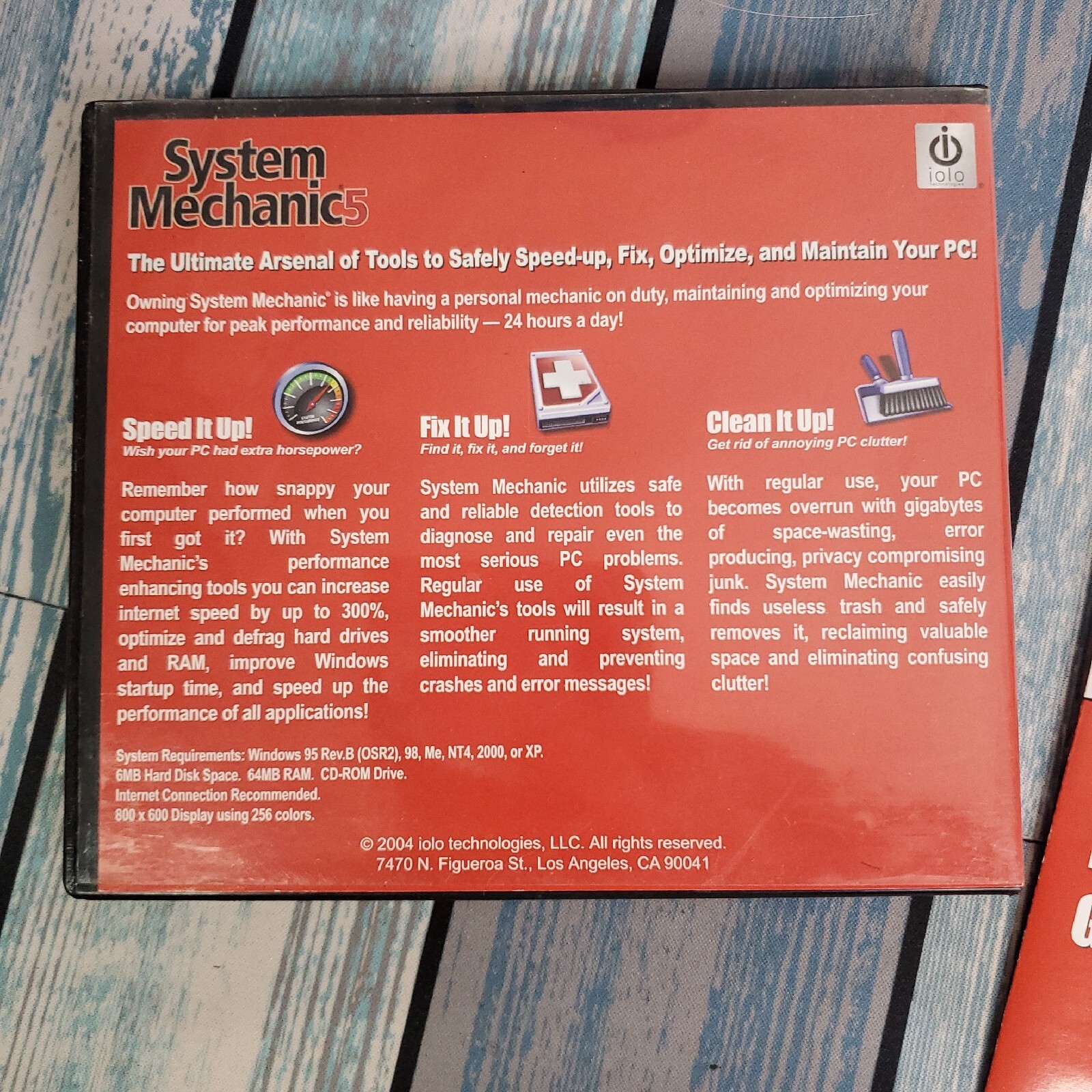 Vintage System Mechanics 5 PC Security from 2004! With User ID & Serial Number!