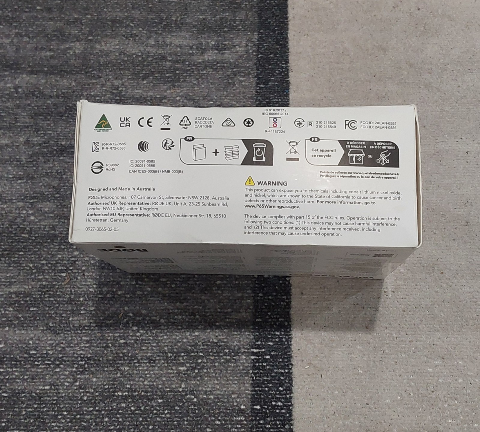 RODE Wireless GO Gen 3 Compact Wireless Microphone System (gen 3) NEW C1