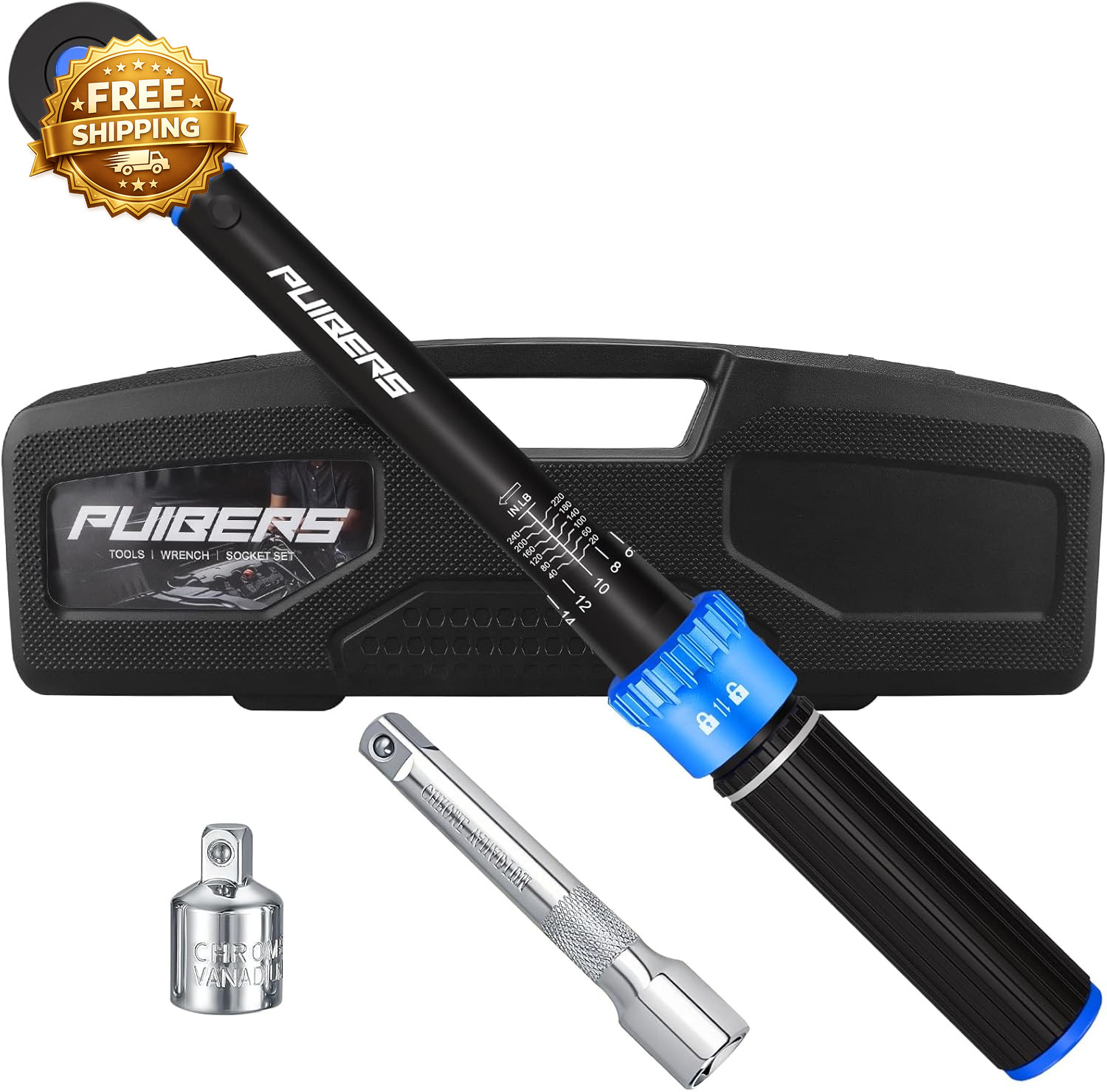 3 8  Drive Inch Pound Torque Wrench 20 240 In Lb    Accuracy  Dual Direction