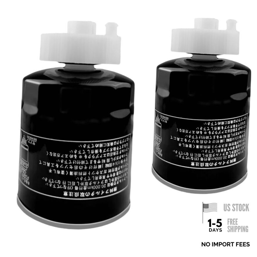 T4682-43172 Fuel Filter Assembly Compatible with Kioti CK20 CK2510 (2 Pack)