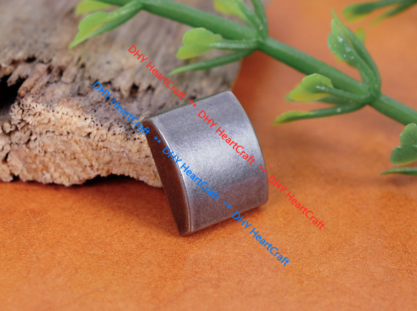 30pcs 11*9mm Punk Arched Rectangle Metal Rivet Studs Leathercrafts Belt Concho