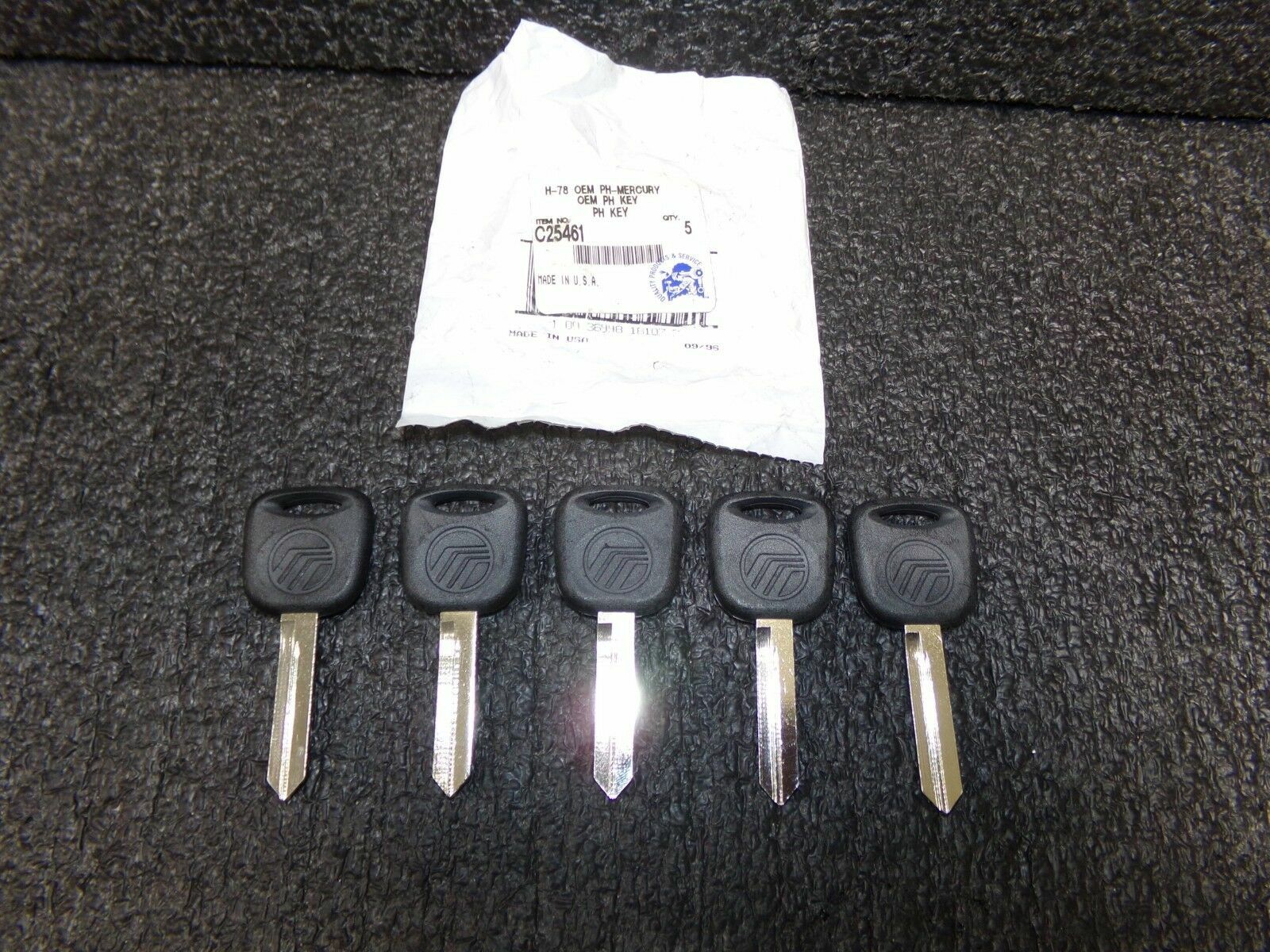 OEM, H-78  KEY, OEM PH KEY H-78 OEM PH-MERCURY 5 PACK