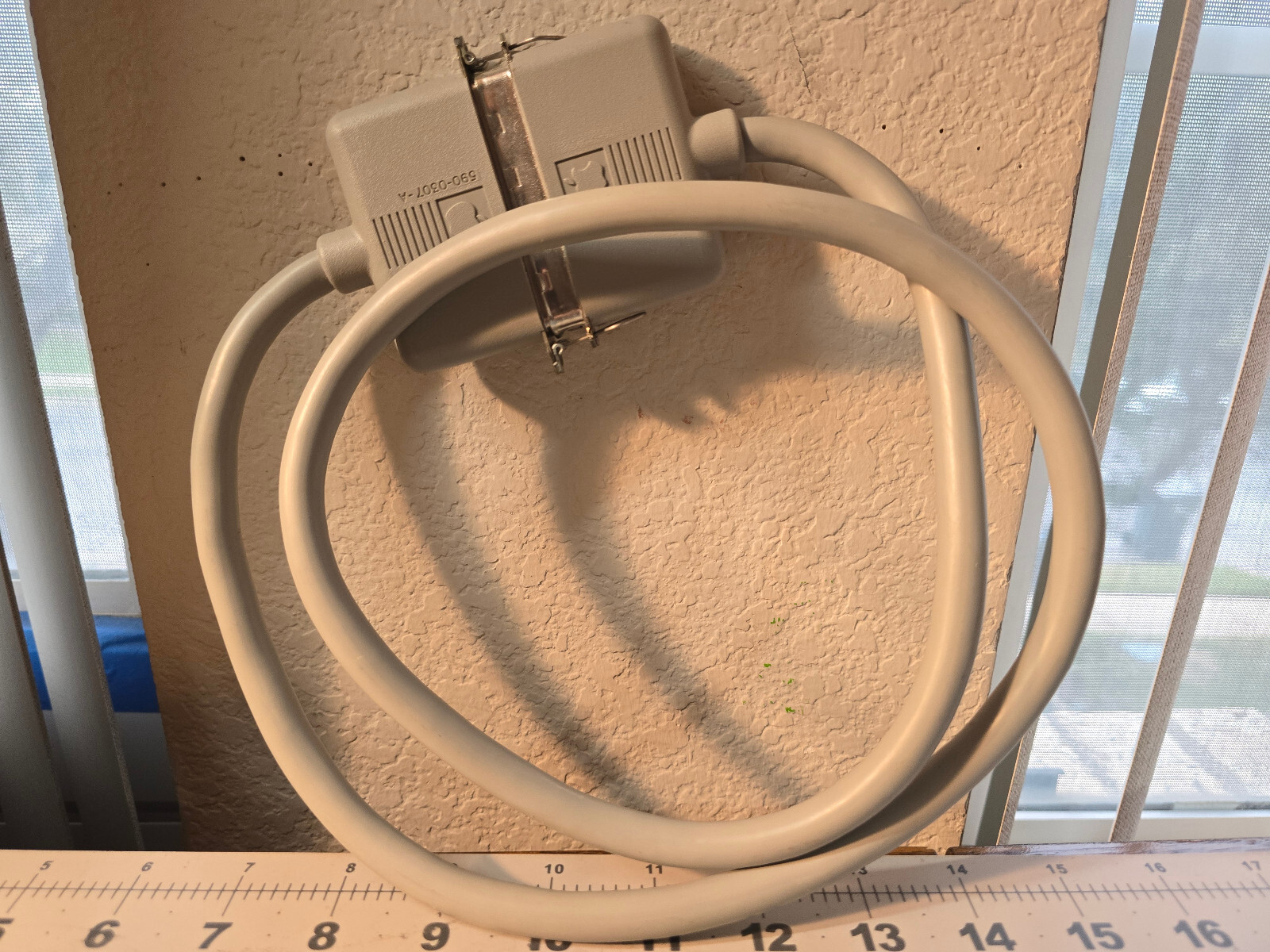 OEM Apple 590-0307-A C50 SCSI Mac Cable Centronics 50-pin M/F 1M 3ft Macintosh