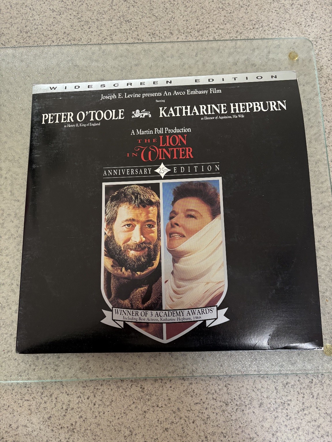 The Lion in Winter LaserDisc 1968 Widescreen Anniversary Edition Image Ent.