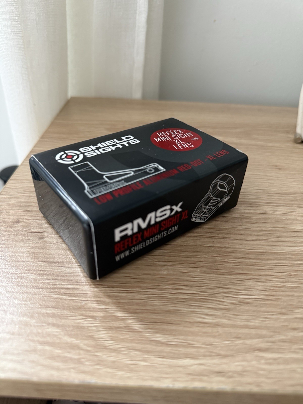 Shield Sights - RMSX Red Dot Sight - 4moa - Bordeaux Red