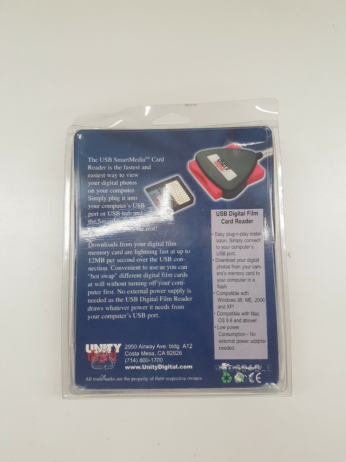SmartMedia Card Reader Smart Writer All-in-1 USB Universal Multi Card Adapter