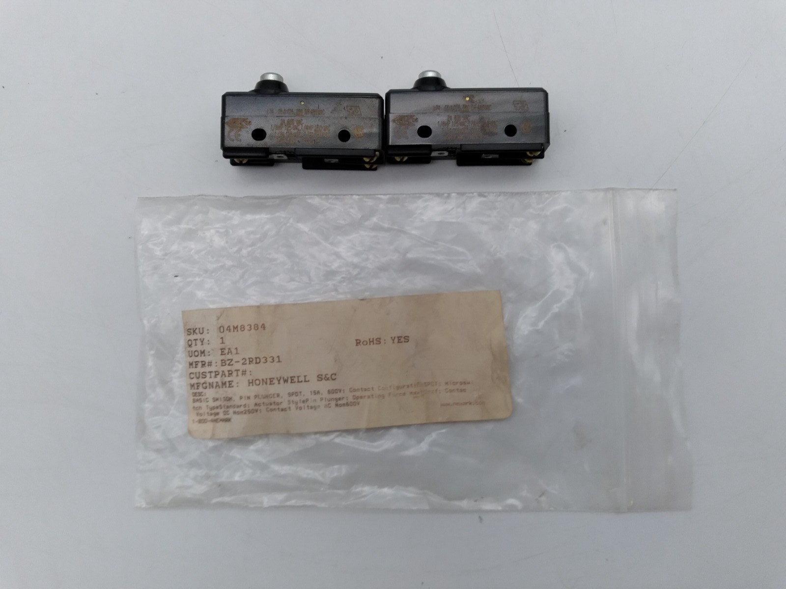 Lot of 2 - HONEYWELL BZ-2R331 / BZ2R331 (NEW - OPEN BOX)